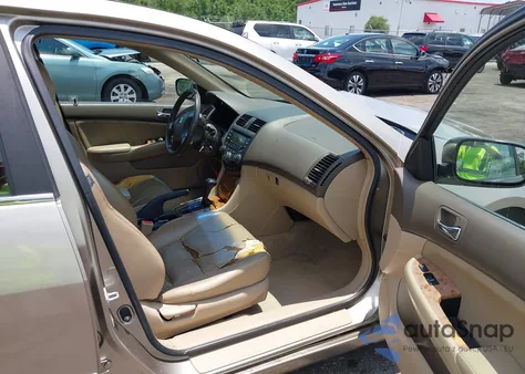 2003 Honda Accord 2.4 Ex из США, поврежденный, VIN JHMCM56693C008349